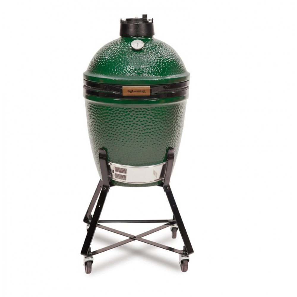 Big Green Egg Medium Starter Bundle with Metal Nest
